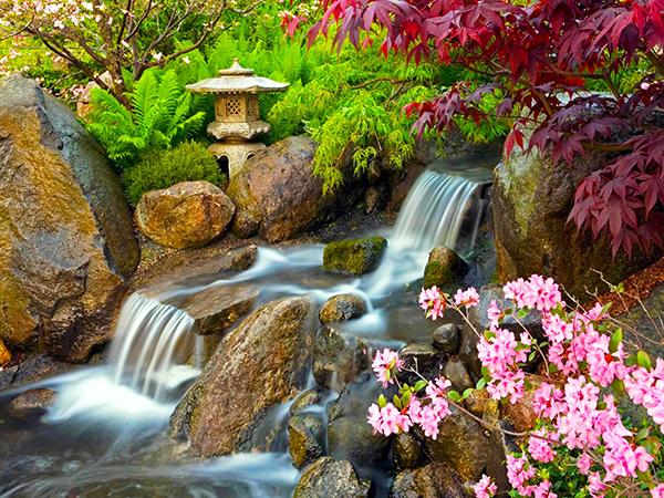 5D Diamond Painting Waterfall Full Square Round Diamond Embroidery Mountain Landscape Rhinestone Picture Home Decor
