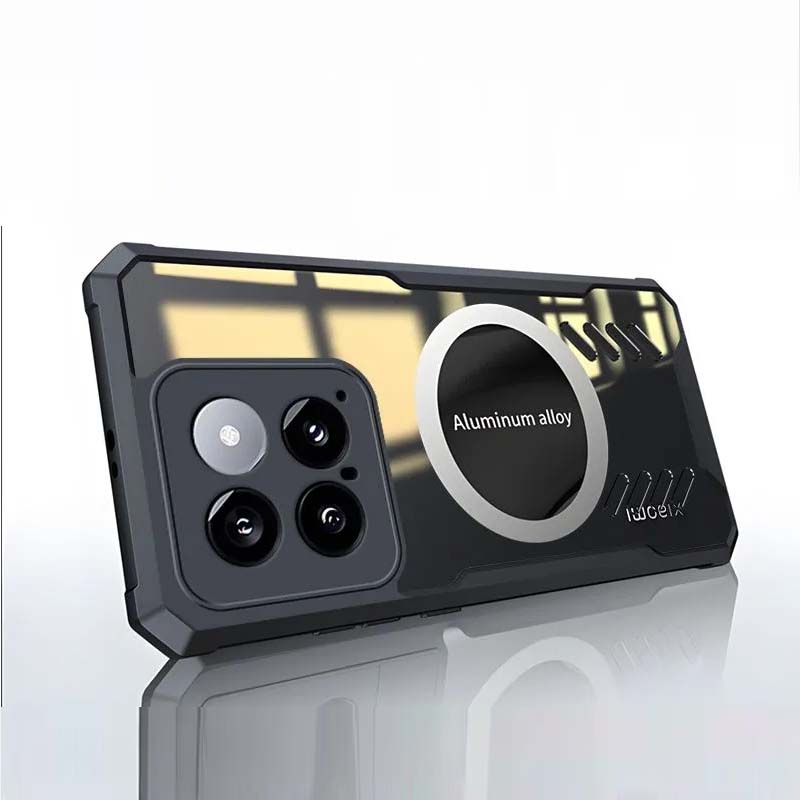 Chladící pouzdro odvádějící teplo pro Xiaomi 14 Ultra 13 Pro 12 Mix 4 Pro Magsafe Magsafing Průhledný kryt pro Mi 14 Pro 13 12S 11 Ultra