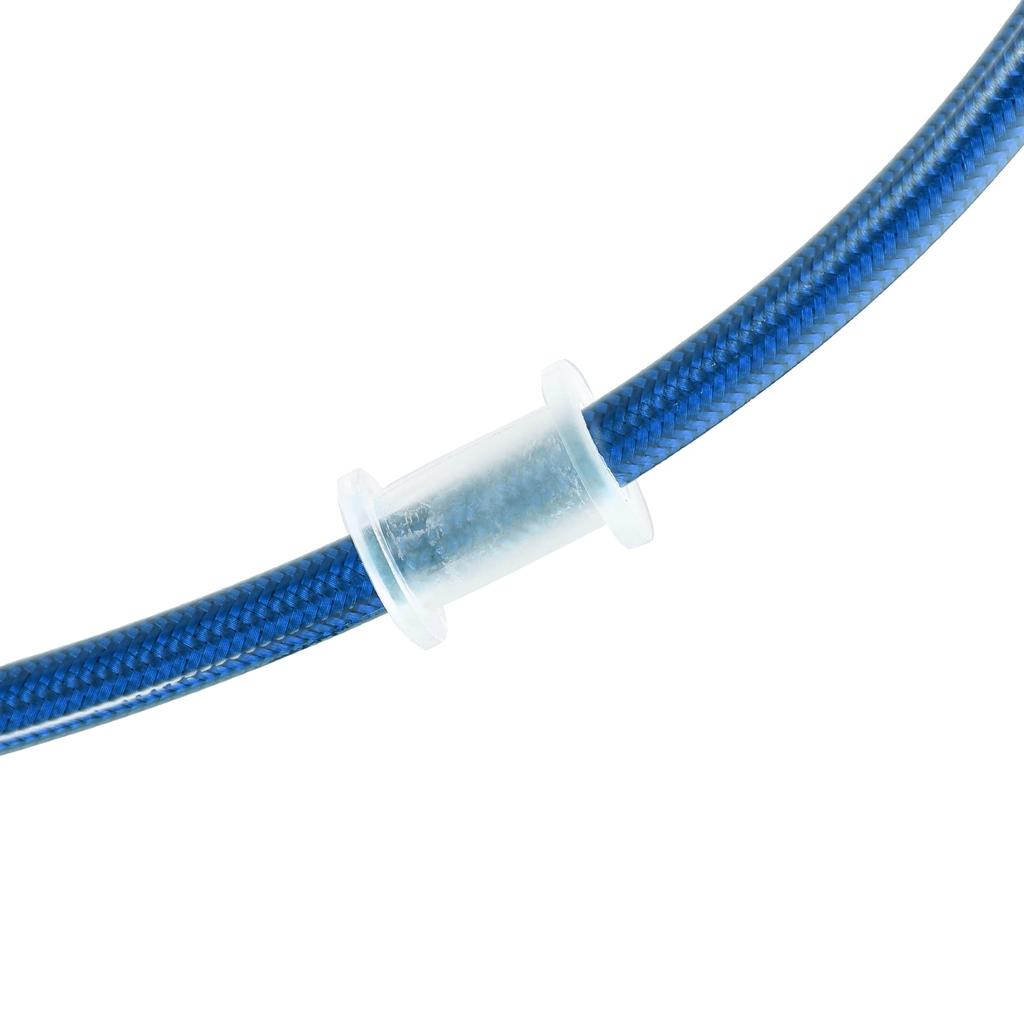 uxcell AN3 M10 Car Hydraulic Brake Line Hose Fitting 28° 90° Stainless Steel