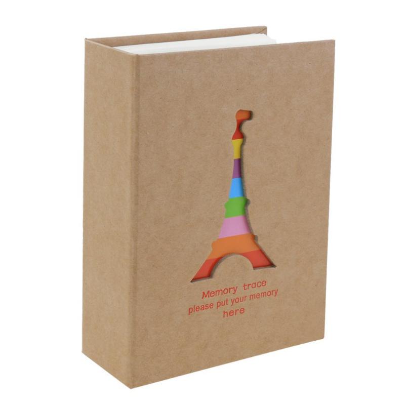 6-дюймовый карманный фотоальбом на 100 страниц типа Interleaf, рамка для хранения фотографий Tower