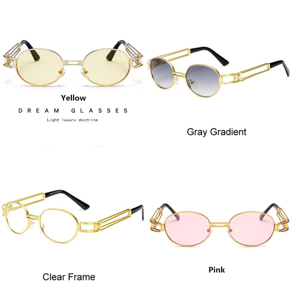 Steampunk Sunglasses Wholesale Metal Frame Uv400 Fashion Eyewear For Men And Women