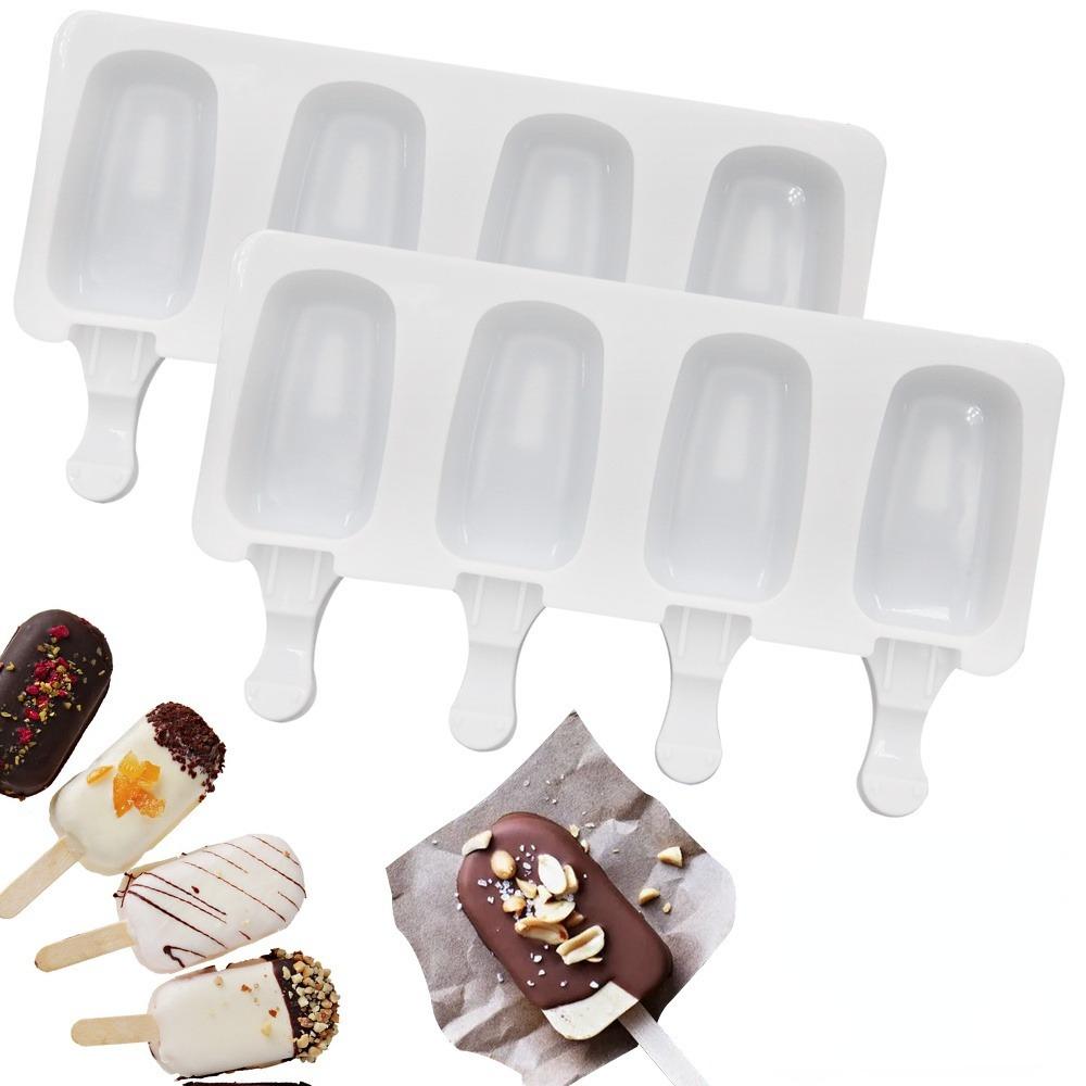 Ice Cream Silicone Mold Summer Popsicle Mold Ice Pop Maker Fruit Juice Freezer Ice Tray Popsicle Mold Cake Tools