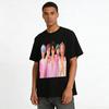 K-pop Boy Group Print Casual Top Fan Support Loose Breathable Unisex Daily Wear Pure cotton T-shirt