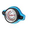 Aluminum Alloy Radiator Cap with Temperature Gauge Pressure Adjustment Leakproof Universal for Car