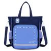 New Primary School Students Tutoring Bag, Portable Waterproof Children's Tutoring Bag, Oblique Span Bag, Girls' Collar Book Bag, Men