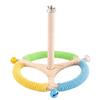 Parrot Toy Rotating Windmill Stand for Budgies & Lovebirds
