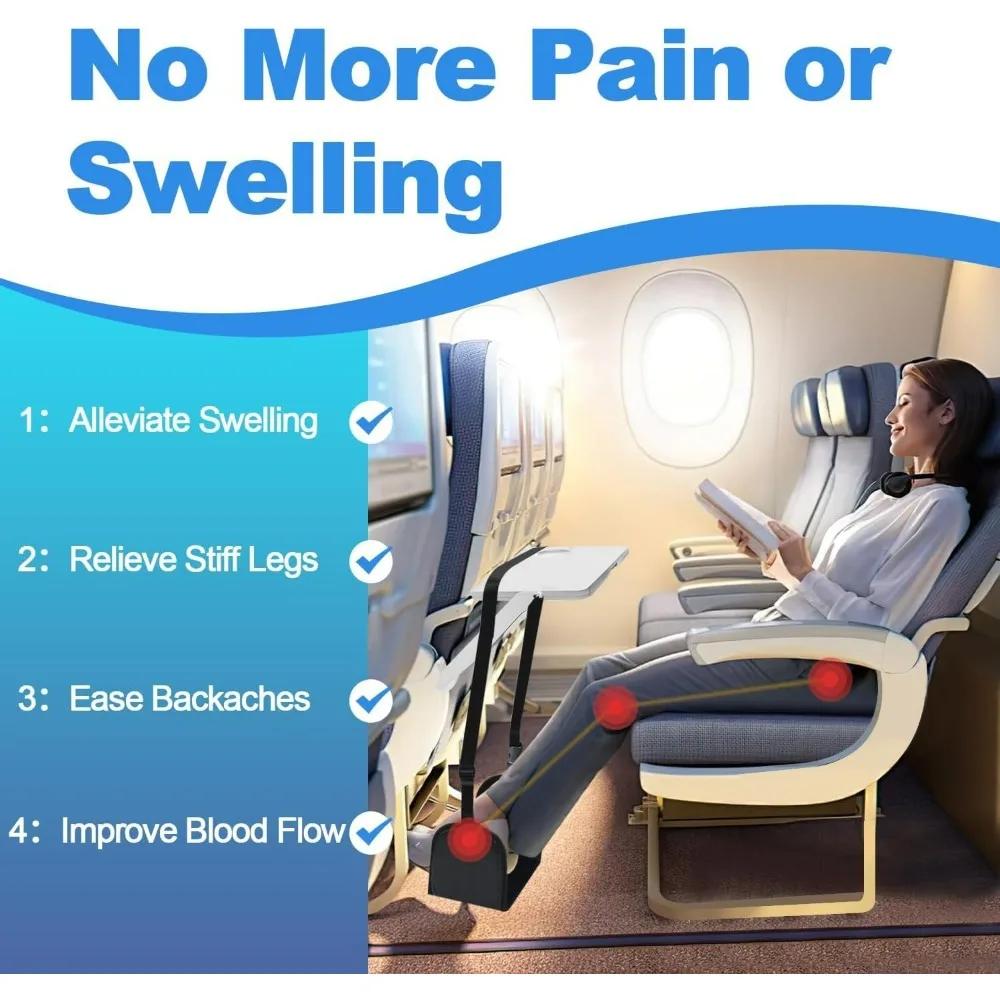 Foot Hammock for Flight Plane Foot Hammock Flight Essentials Hammock Support Plates Perfect for Long Travel Foot Leg Rest