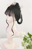 Chinese-style Hairstyle Wig for Hanfu, Cosplay, Ancient Imperial Court, Fairy Costume, Photoshoot, Wig Net with Hairpin (Type A)