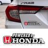 3D Metal Car Styling Side Body Badge Emblem Decal Car Logo Sticker  for Mugen Power Honda Civic Accord CRV Hrv Jazz Accessories OC3