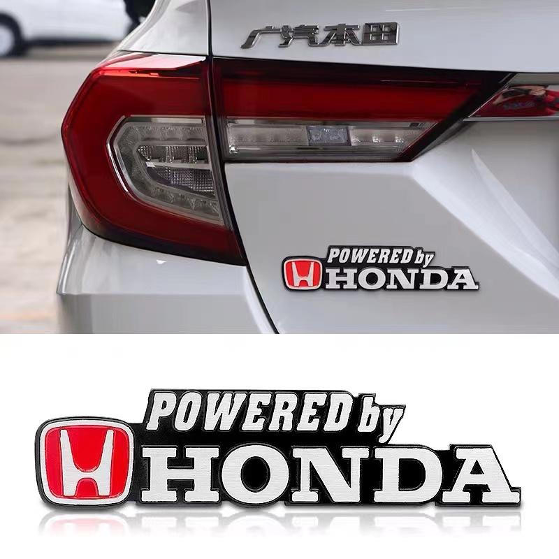 3D Metal Car Styling Side Body Badge Emblem Decal Car Logo Sticker for Mugen Power Honda Civic Accord CRV Hrv Jazz Accessories OC3