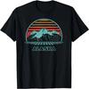Alaska Retro Mountain Hiking 80s Style T-Shirt