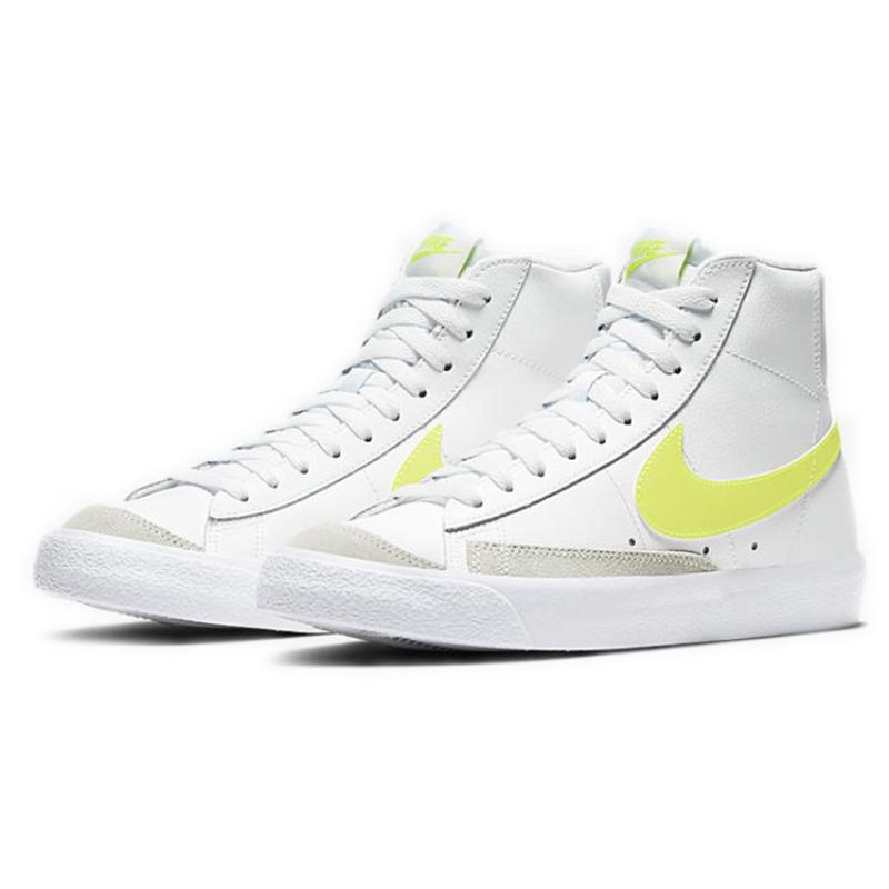 Nike Blazer Mid 77 Lemon Venom Women's Sneakers Skateboard Shoes CZ0362-100