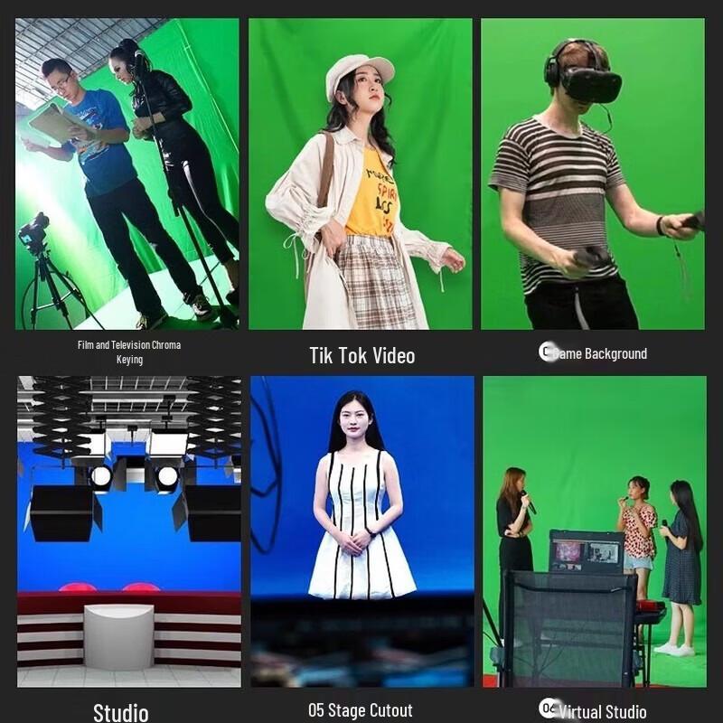 Miaotu Green Screen Background Kit