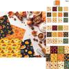 Pumpkin Themed Packaging Paper For Diy Gift Wrap And Festive Party Decorations