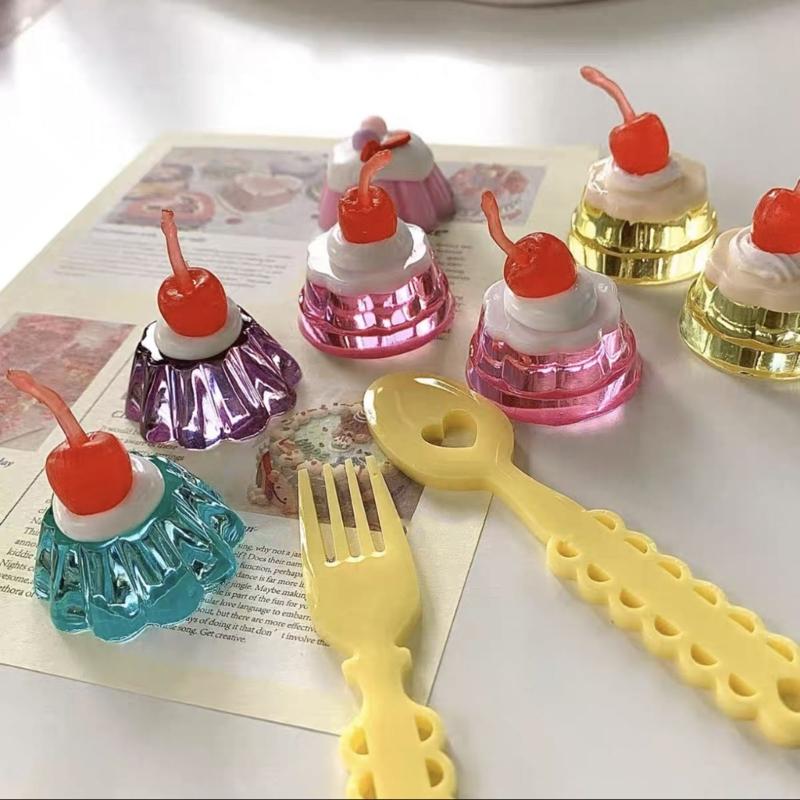 DIY Pudding Ornament Quicksand Silicone Epoxy Mold DIY Keychain Pendant Jewelry Crafting Mould for Valentines Gift