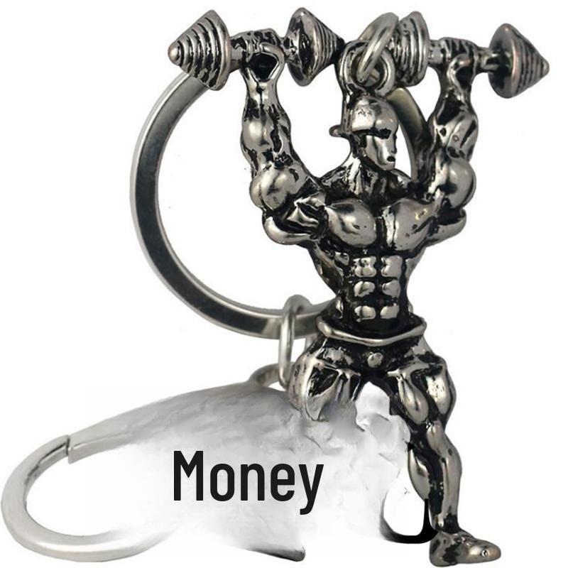 Portachiavi Bodybuilder: Accessorio Fitness e Muscle Car
