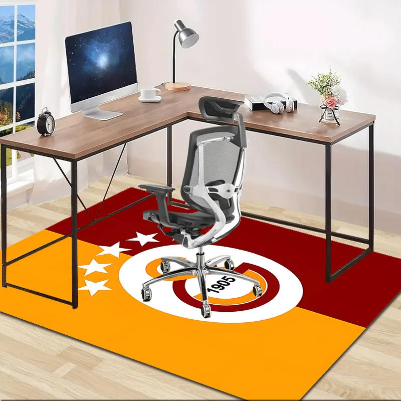 1pc Football Team Design Area Rug - Non-Slip, Soft & Cozy Floor Mat for Living Room, Bedroom, Office - Indoor/Outdoor Decorative Carpet