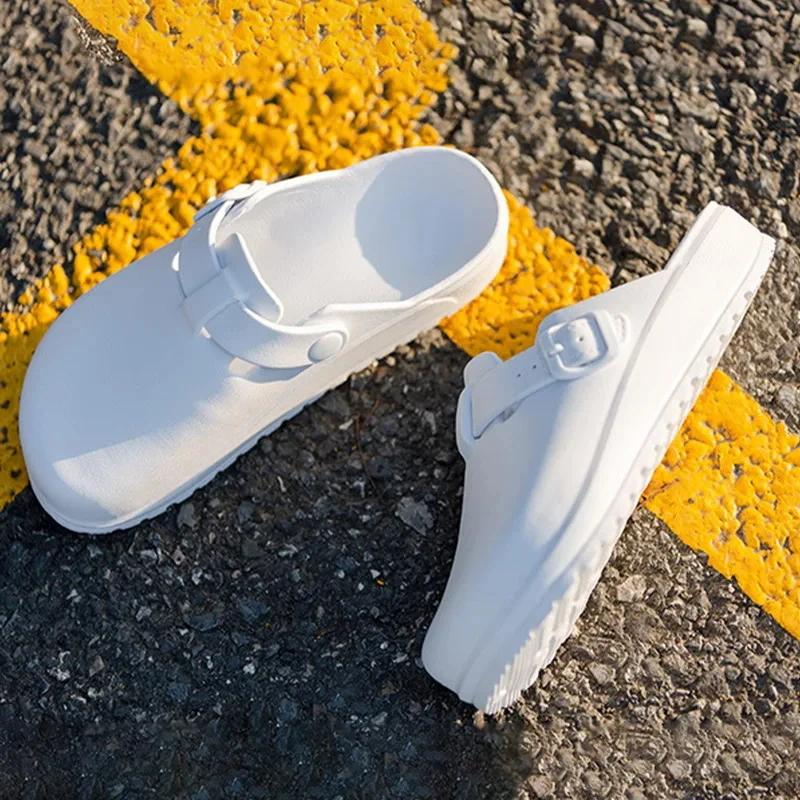 Fashion Crestar Fashion Clogs Slippers Women Men Outdoor Anti-Slip Slippers Shoes Eva Soft Soles Slides New Waterproof Medical Slippers