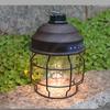 LED Vintage Lantern Outdoor Hanging Camping Lanterns Portable Rechargeable Tent Light with Carabiner Antique Night