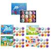 12Pcs Bath Bombs Set with Toy Fizzy Spa Ball for Kids Adults Moisturizing Skin-Softening Portable Travel Relaxation Kit for Beach Pool Home