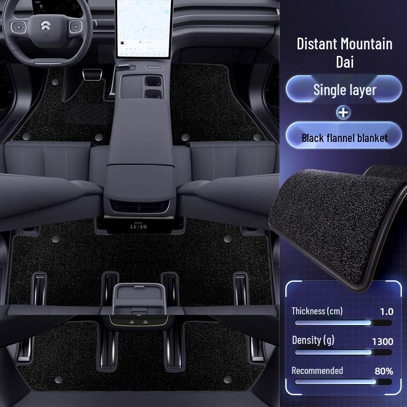 Nio ES8 All-Inclusive Foot Mats & Trunk Mat for 26 Models - Six-Seater Car Accessories