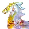 Handcrafted Crystal Horse Figure Abstract Animal Luxury Decorative Figurines for Home Decoration Accessories