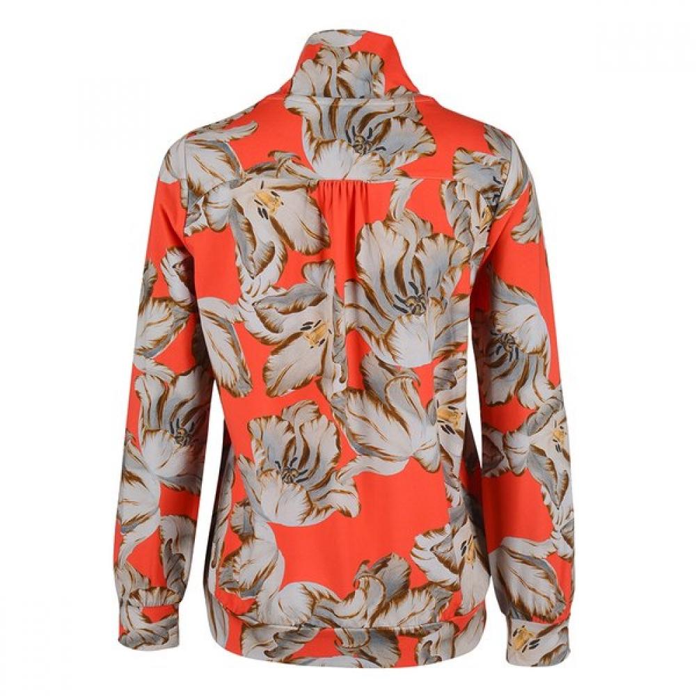 Oilily Mock Neck PaTTern T shirT ow9f2Ts019