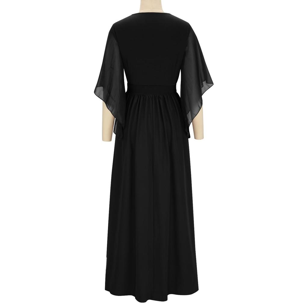 Women's Dress Dress Solid Color Slimming Gothic Style Dress