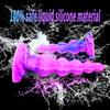 Liquid Silicone Butt Plug Set for Beginner & Advanced, Soft Flexible Realistic Anal Sex Toy for Men & Women