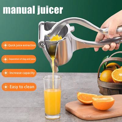 Manual Juicer Squeezer Hand Pressure Juicer Pomegranate Orange Lemon Sugar Cane Juice Kitchen Bar Fruit Tools Outdoor Tableware