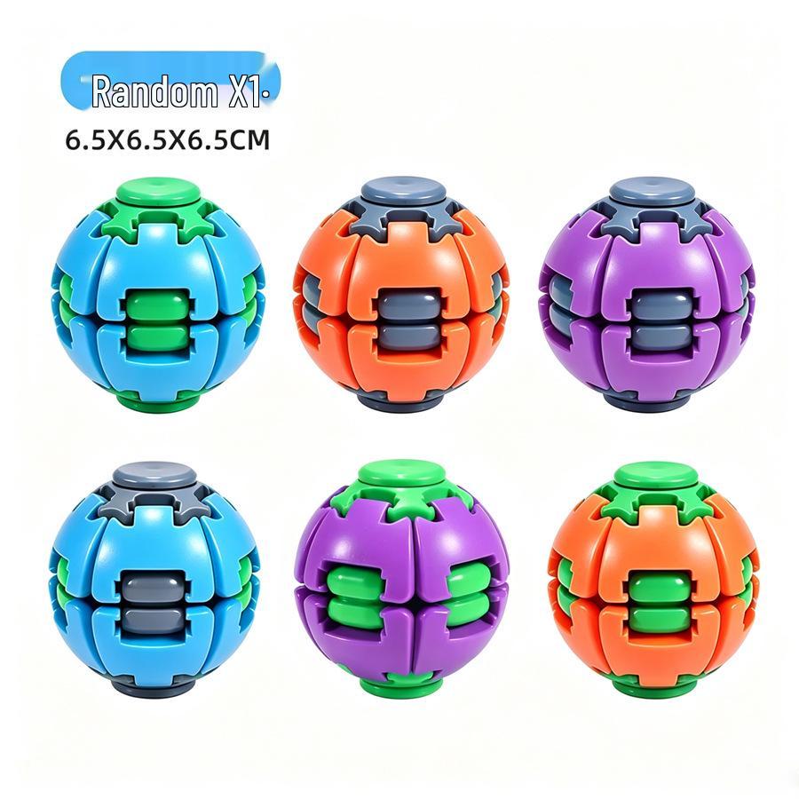Portable Stress Relief Gyro Ball: Educational Spinning Toy for Relaxation