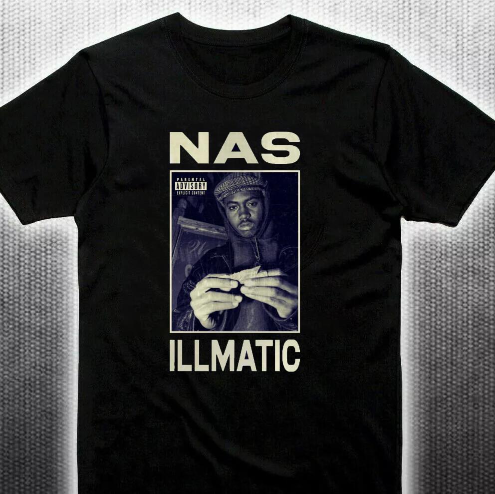 Nas illmatic Black Shirt Full size S-5XL Unisex HL217 XXXXL