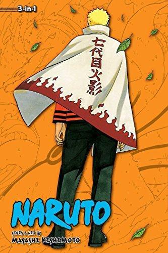 Naruto 3in1 Edition Vol. 24 by Masashi Kishimoto Paperback Book 9781421597072