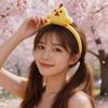 Furry Chicken Hairband Costume Hair Clip Cosplay Tail Great For Dressing Up Halloween And Festival Celebrations