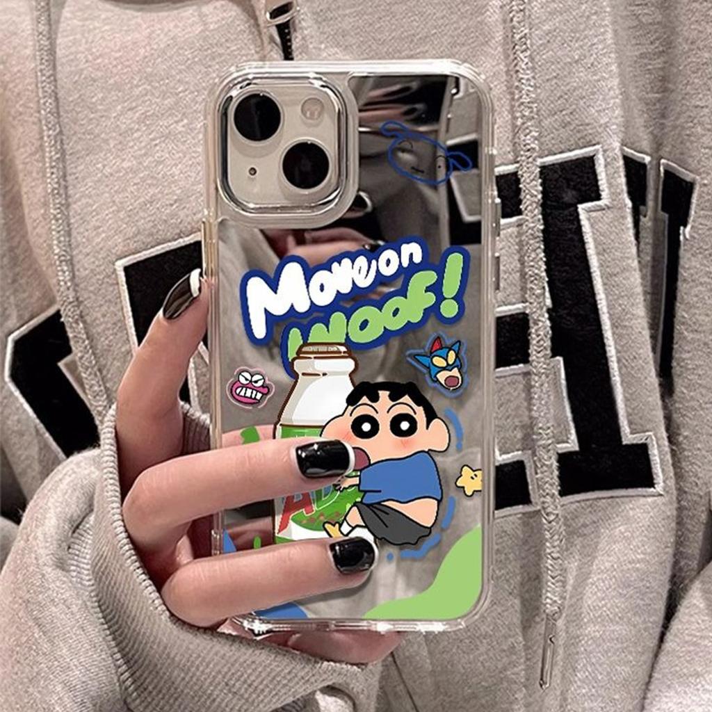 For Apple Mirror Phone Case Non Yellowing Mirror Material Phone Case for Apple Mirror Phone Case Accessories Phone Case