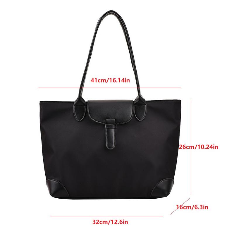 New Women's Nylon Shoulder Bag Large Capacity Ladies Tote Bag Single Shoulder Bag Fashionable And Practical Handbag