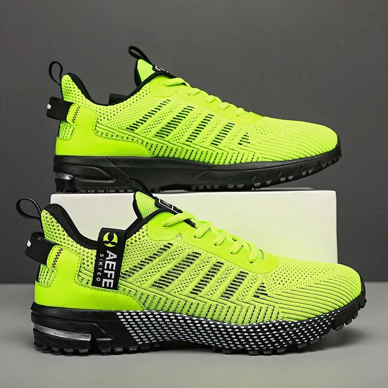 Fashion Breathable Outdoor Sports Shoe Lightweight Sneakers for Men Comfortable Athletic Training Footwear New 2024 Men Running Shoes