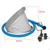 High Pressure Foot Pump Inflator for Inflatable Boat Kayak Canoe Raft Airbed