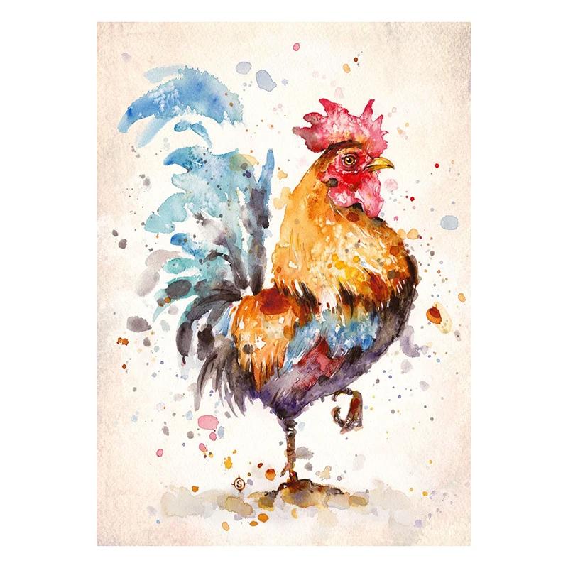 Birds and Nature Canvas Paintings Water Colour Art Posters and Prints Flamingo Wall Art Pictures for Living Room Decor Cuadros