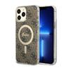 Guess 4G Magsafe - Etui Iphone 13 Pro Max (Brązowy)