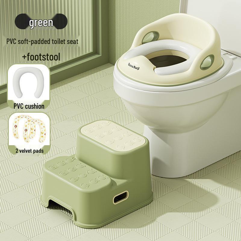 Jumbo Kids' Potty Training Seat with Ladder and Lid - Free Home Shipping