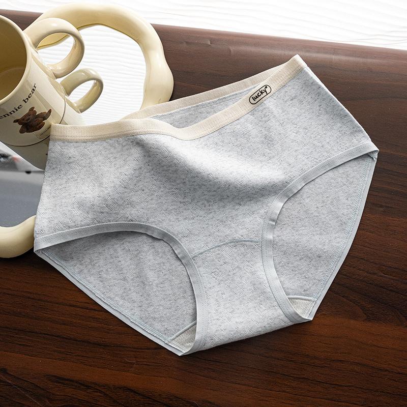 Women's Mid Waist Cotton 10A Antibacterial Extended Crotch Panties