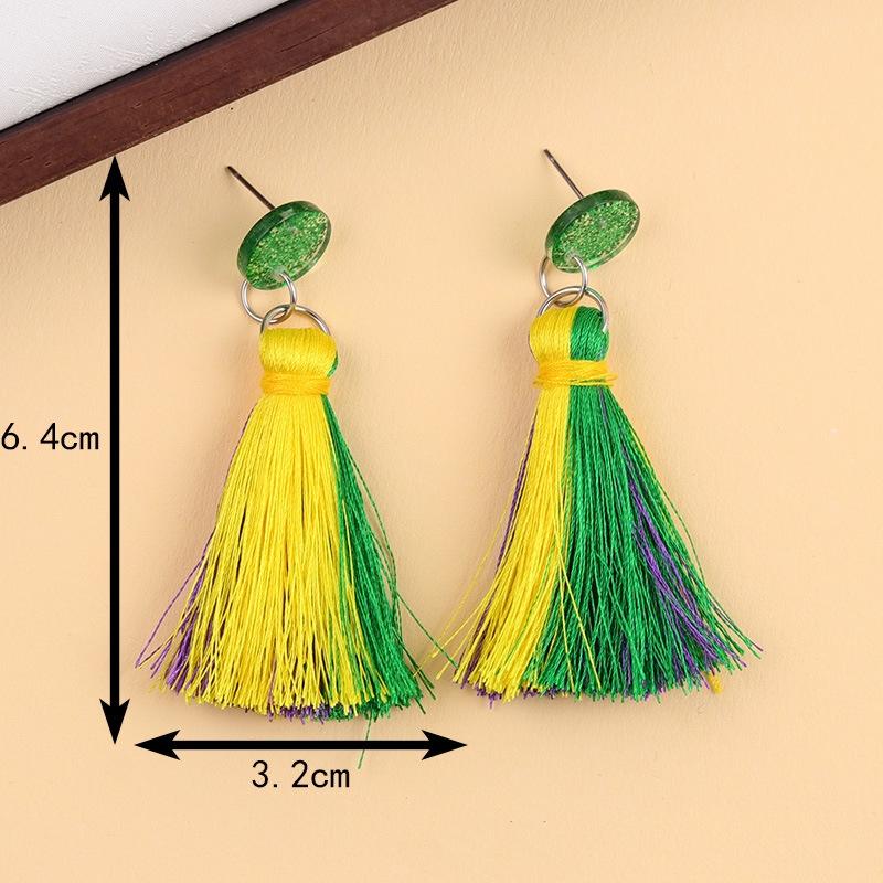 Boucles d'oreilles Masque Boucles d'oreilles Confortables en Acrylique Boucles d'oreilles Couronne Intriquées Pour Fête de Carnaval Célébration de Festival Femme