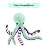 Durable Octopus Dog Chew Toy For Aggressive Chewers Squeaky Interactive Anxiety Relief Pet Toy Suitable For All Dog Breeds