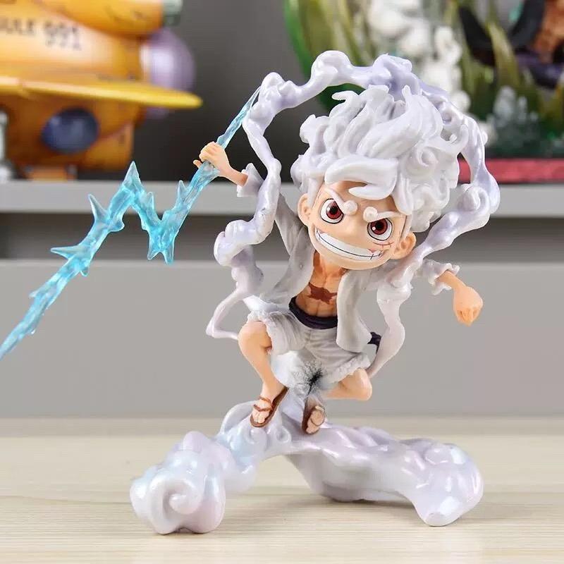 

Anime Figure ONE PIECE Toys SD Nika Luffy 5th Gear Awake Figurine PVC Action Figures Collection Model Ornaments Gifts Toys