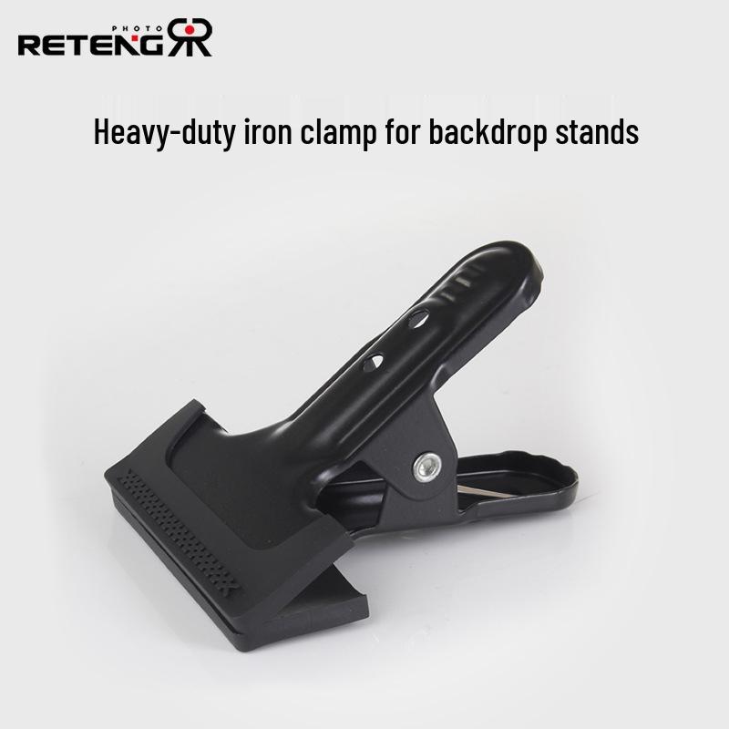 Ruiteng Heavy-Duty Universal Photography Clip for Background Stands YPDJ012