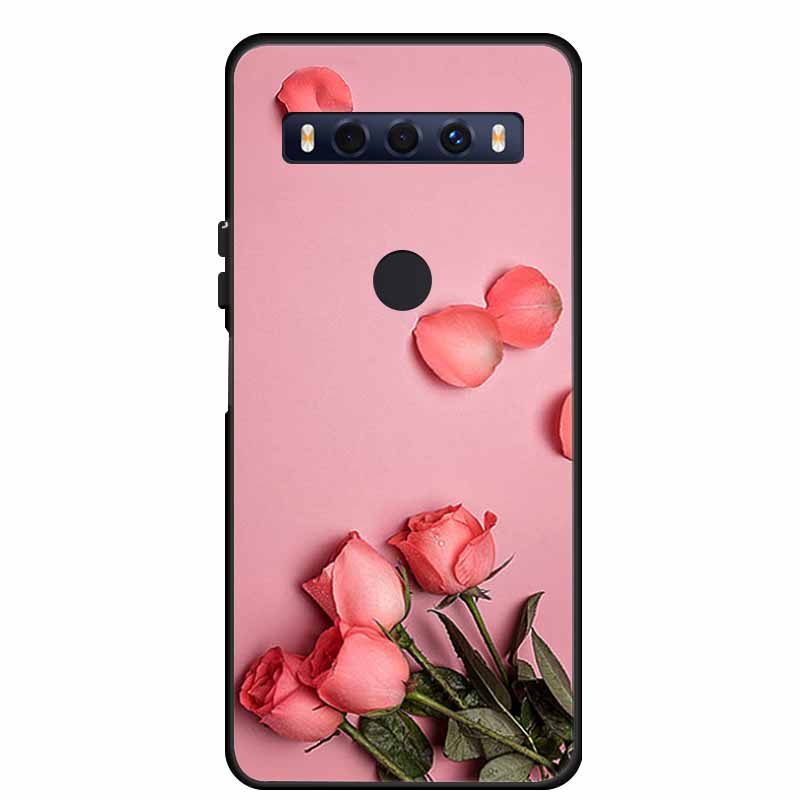 For TCL 10 SE Case Popular Picture Black Silicone Soft Back Cover Case For TCL 10 SE Phone Case Cover 10SE 6.52" Coque Funda Bag