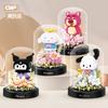 Sanrio Pochacco Micro Building Blocks Kuromi Cinnamoroll Assembly 3D Model Anime Mini Brick Figure Toy For Christmas Gift