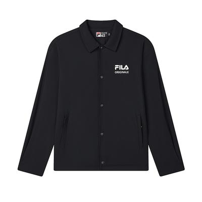 Original 2025 Q1 Casual Versatile Knitted Long Sleeve Jacket Men Jackets Black F11M519501FBK