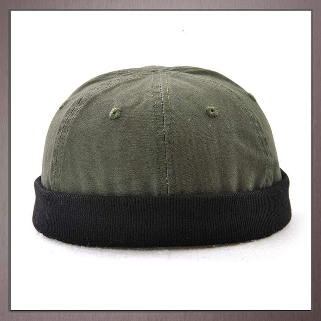 One Limitation Roll Stylish Street Style for Men and CP531 Cap, Brim, Roll-Up Hat, Women, (Black)
